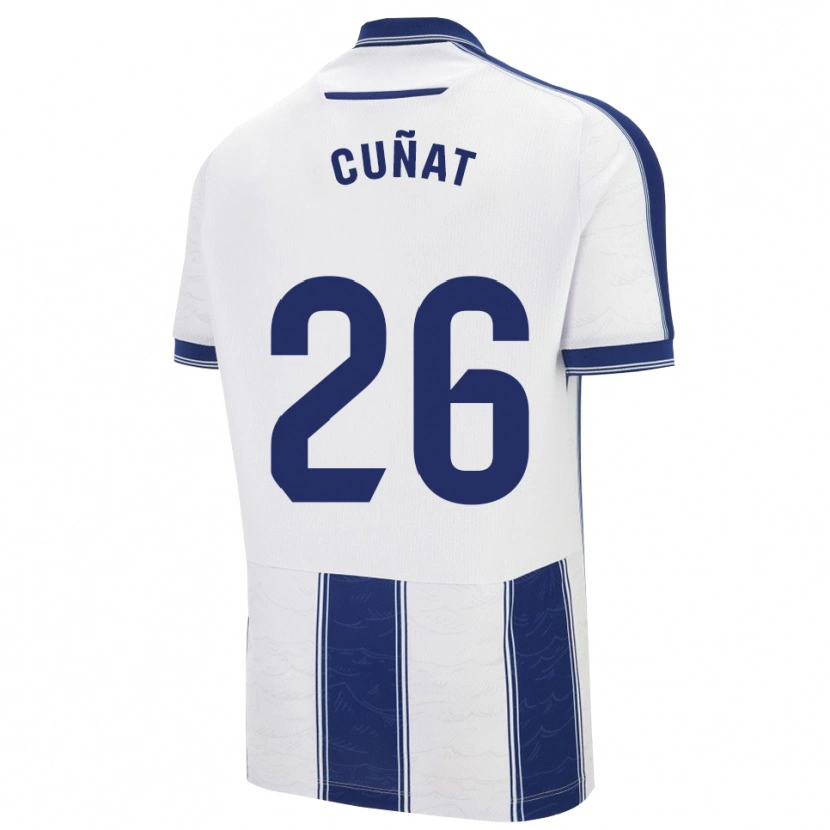 Danxen Kinder Pablo Campos #26 Marine Weiß Auswärtstrikot Trikot 2025/26 T-Shirt Schweiz