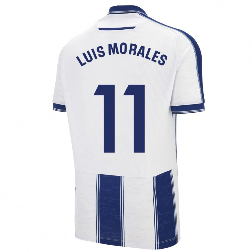 Danxen Kinder José Luis Morales #11 Marine Weiß Auswärtstrikot Trikot 2025/26 T-Shirt Schweiz