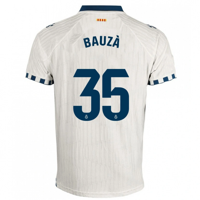 Danxen Kinder Rafel Bauzà #35 Weiß Blau Auswärtstrikot Trikot 2025/26 T-Shirt Schweiz