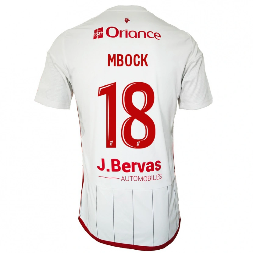 Danxen Kinder Hianga'a Mbock #18 Weiß Rot Auswärtstrikot Trikot 2025/26 T-Shirt Schweiz