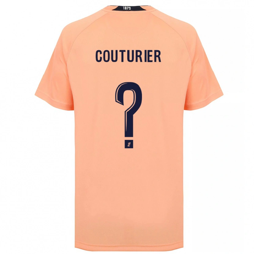 Danxen Kinder Enzo Couturier #0 Orange Marineblau Auswärtstrikot Trikot 2025/26 T-Shirt Schweiz
