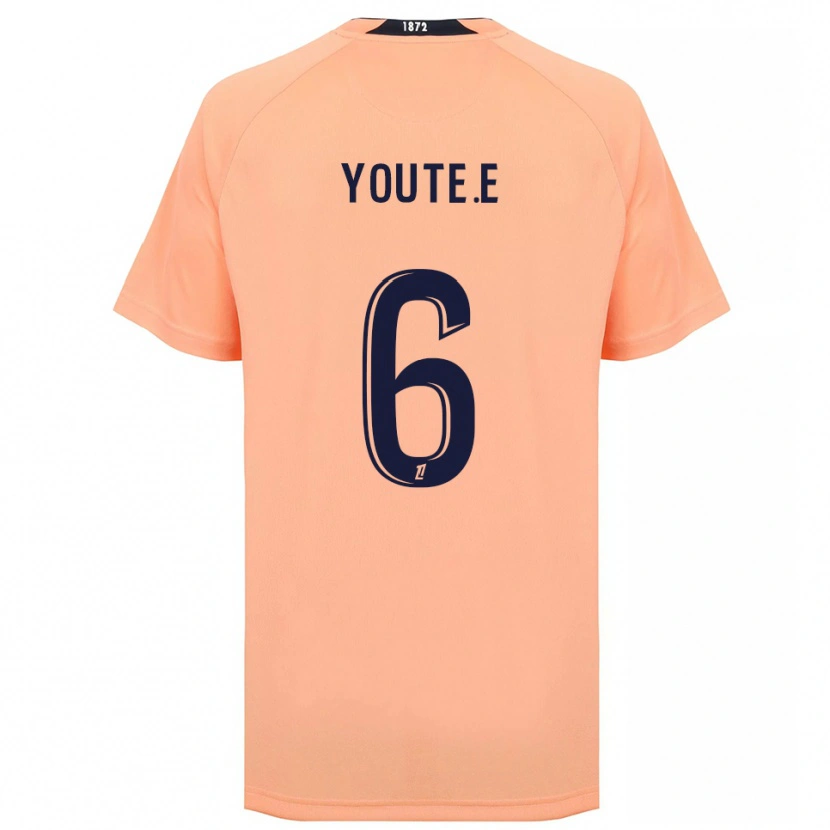 Danxen Kinder Étienne Youté Kinkoué #6 Orange Marineblau Auswärtstrikot Trikot 2025/26 T-Shirt Schweiz
