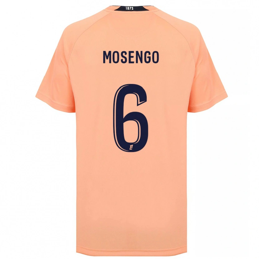 Danxen Kinder Daren Mosengo #6 Orange Marineblau Auswärtstrikot Trikot 2025/26 T-Shirt Schweiz