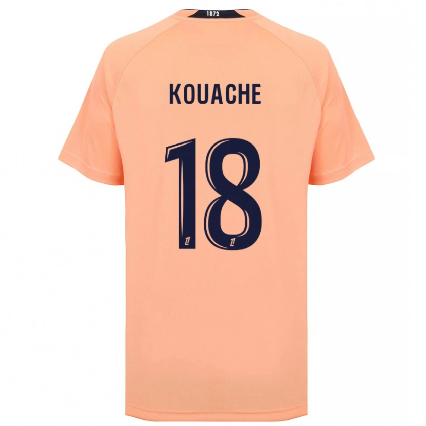 Danxen Kinder Éva Kouache #18 Orange Marineblau Auswärtstrikot Trikot 2025/26 T-Shirt Schweiz