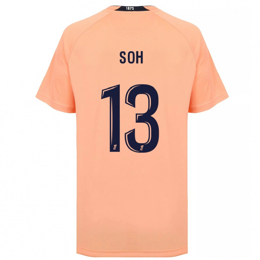 Danxen Kinder Yanis Soh #13 Orange Marineblau Auswärtstrikot Trikot 2025/26 T-Shirt Schweiz