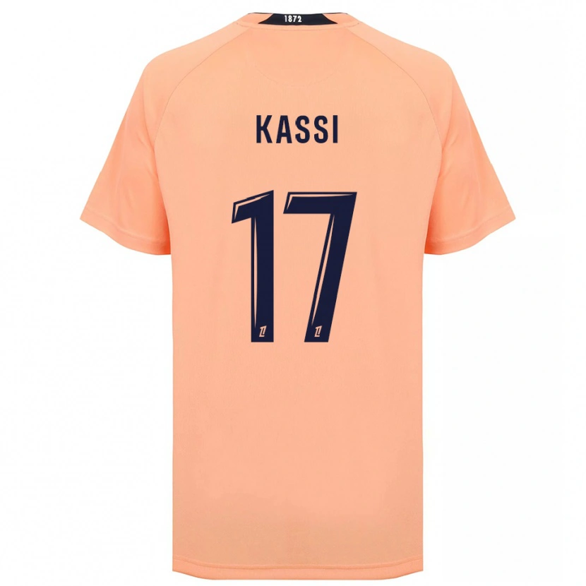 Danxen Kinder Sarah Kassi #17 Orange Marineblau Auswärtstrikot Trikot 2025/26 T-Shirt Schweiz