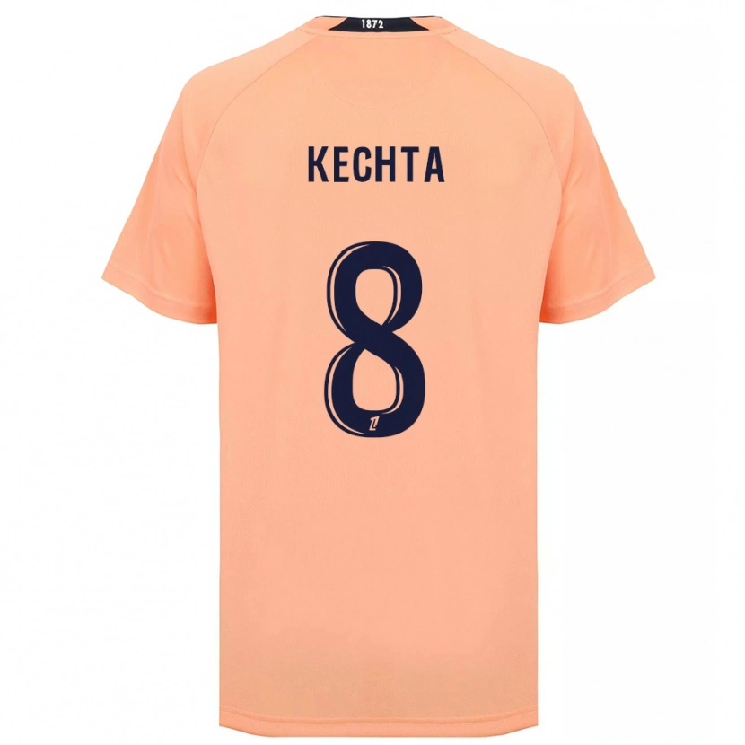 Danxen Kinder Yassine Kechta #8 Orange Marineblau Auswärtstrikot Trikot 2025/26 T-Shirt Schweiz