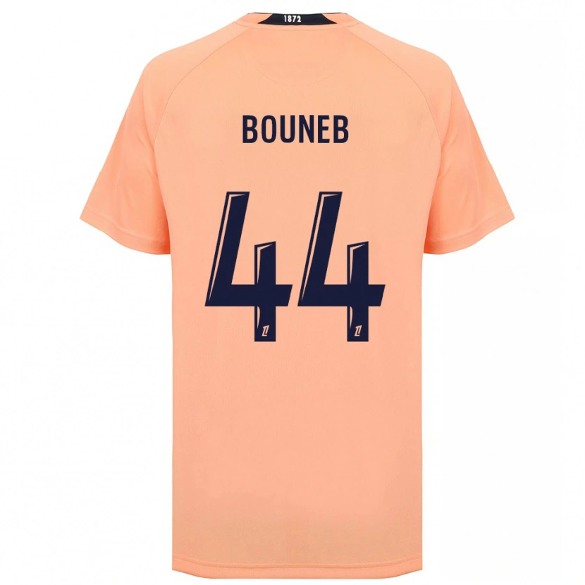 Danxen Kinder Ismaïl Bouneb #44 Orange Marineblau Auswärtstrikot Trikot 2025/26 T-Shirt Schweiz