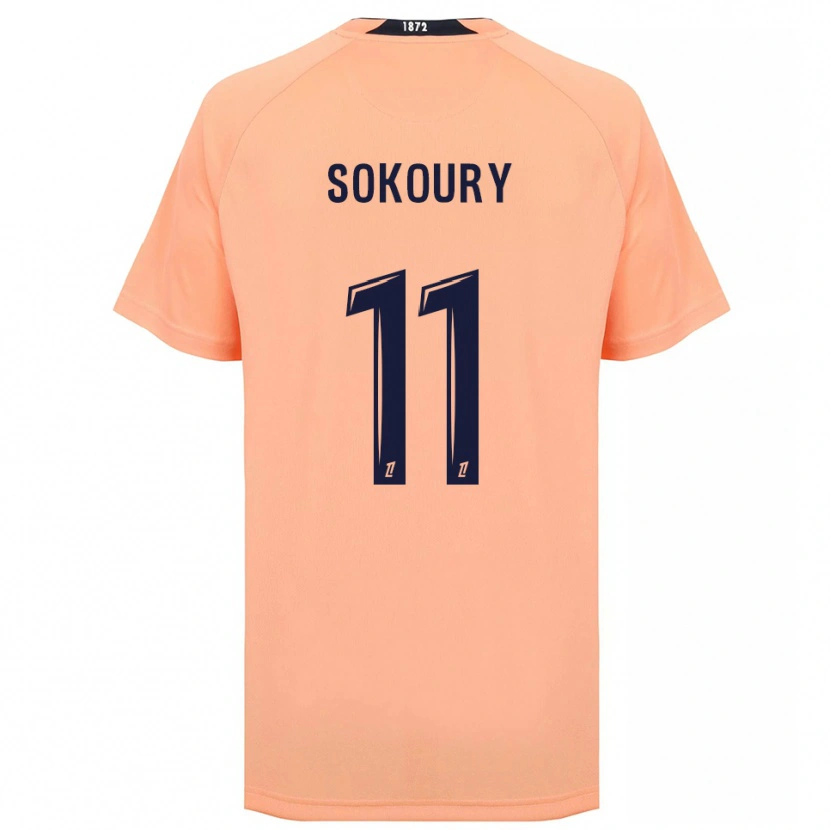 Danxen Kinder Junior Sokoury #11 Orange Marineblau Auswärtstrikot Trikot 2025/26 T-Shirt Schweiz