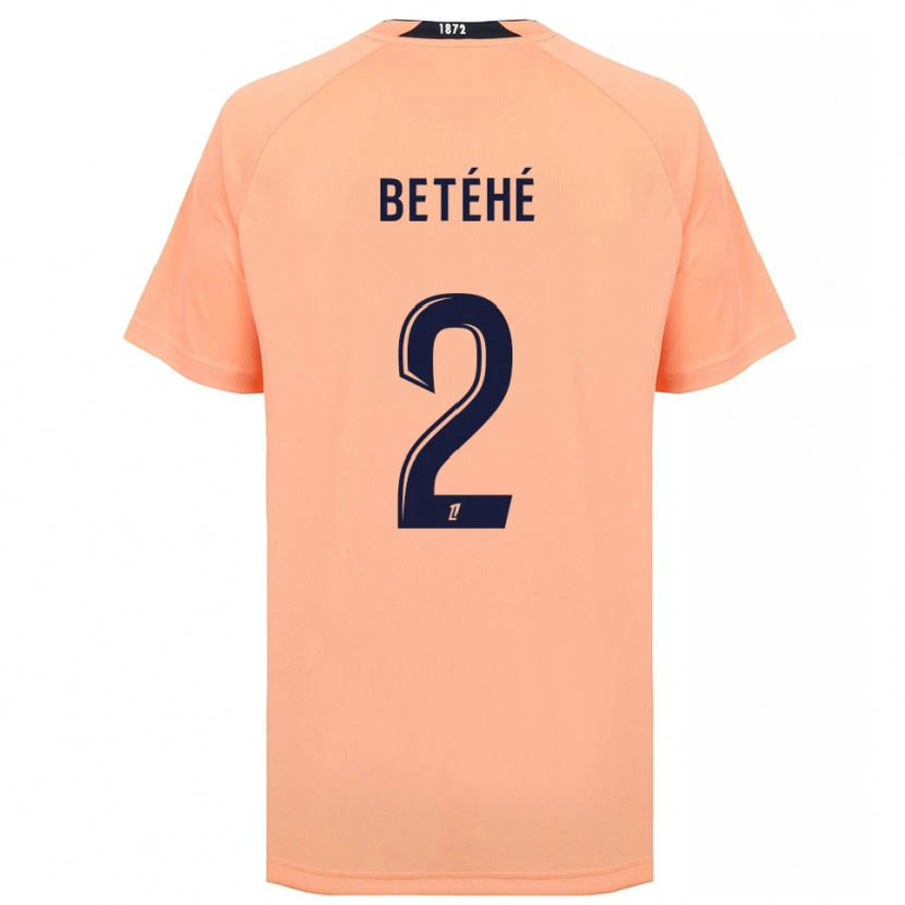 Danxen Kinder Aaron Betéhé #2 Orange Marineblau Auswärtstrikot Trikot 2025/26 T-Shirt Schweiz