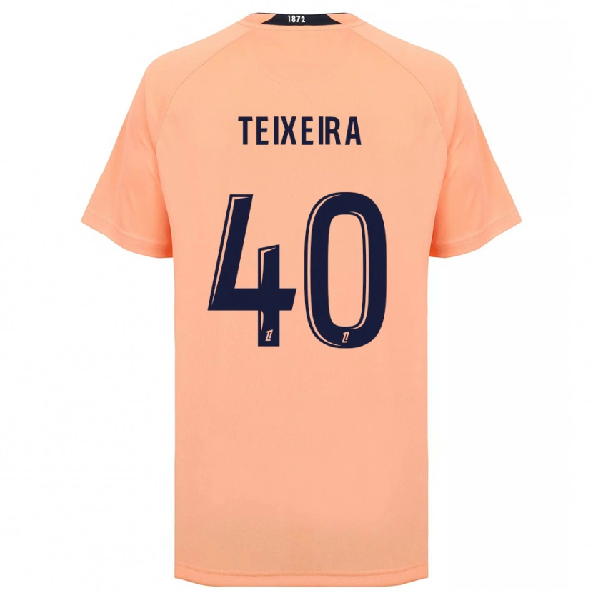 Danxen Kinder Alex Teixeira #40 Orange Marineblau Auswärtstrikot Trikot 2025/26 T-Shirt Schweiz