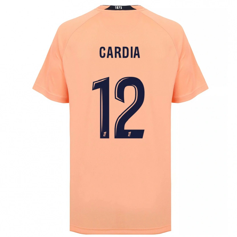 Danxen Kinder Mickaëla Cardia #12 Orange Marineblau Auswärtstrikot Trikot 2025/26 T-Shirt Schweiz