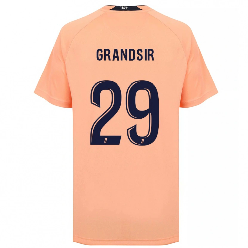 Danxen Kinder Samuel Grandsir #29 Orange Marineblau Auswärtstrikot Trikot 2025/26 T-Shirt Schweiz
