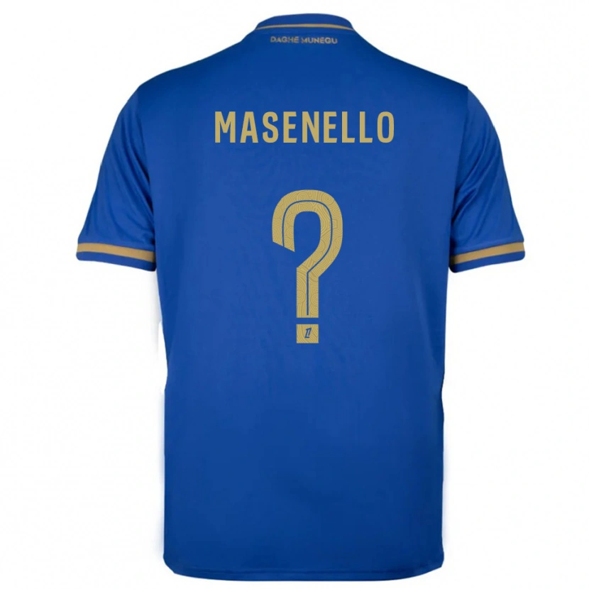 Danxen Kinder Tristan Masenello #0 Blau Gold Auswärtstrikot Trikot 2025/26 T-Shirt Schweiz