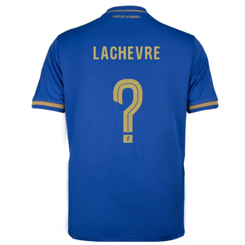 Danxen Kinder Téo Lachevre #0 Blau Gold Auswärtstrikot Trikot 2025/26 T-Shirt Schweiz