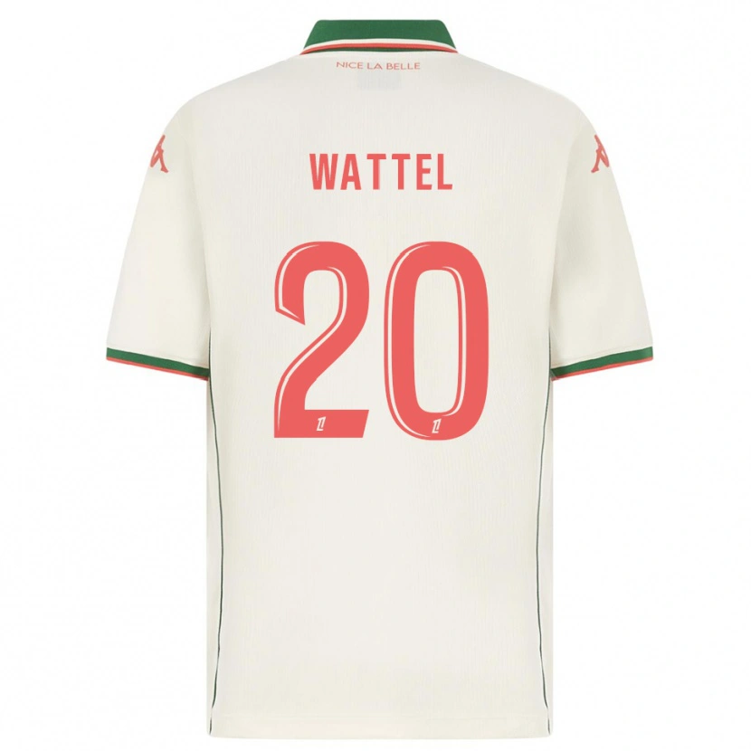 Danxen Kinder Sami Wattel #20 Weiß Grün Auswärtstrikot Trikot 2025/26 T-Shirt Schweiz