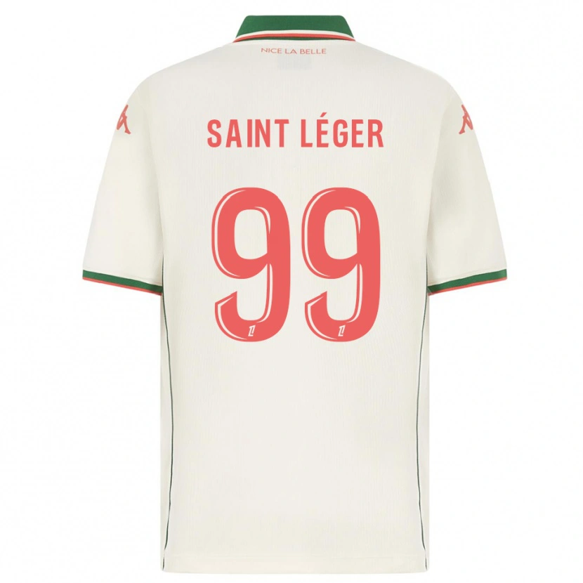 Danxen Kinder Maureen Saint Léger #99 Weiß Grün Auswärtstrikot Trikot 2025/26 T-Shirt Schweiz