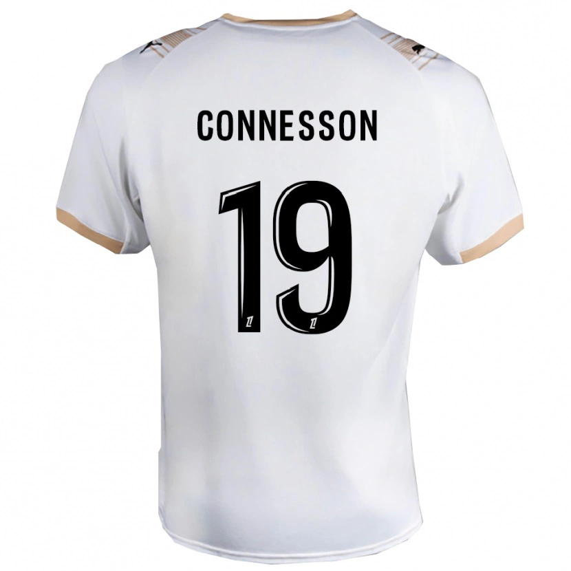 Danxen Kinder Adele Connesson #19 Weiß Schwarz Auswärtstrikot Trikot 2025/26 T-Shirt Schweiz