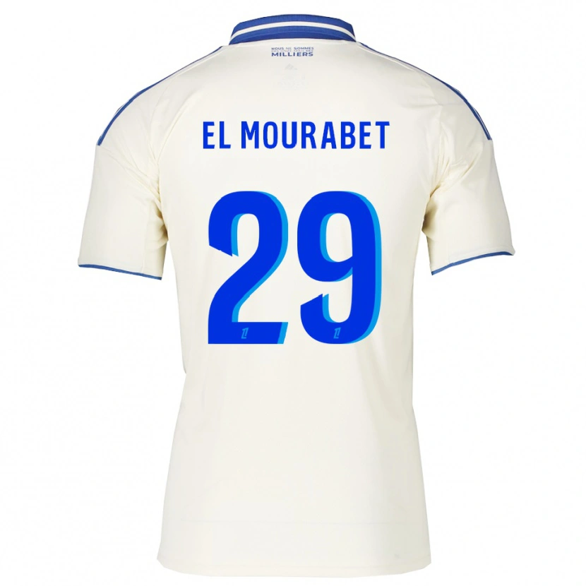 Danxen Kinder Samir El Mourabet #29 Champagner Blau Auswärtstrikot Trikot 2025/26 T-Shirt Schweiz