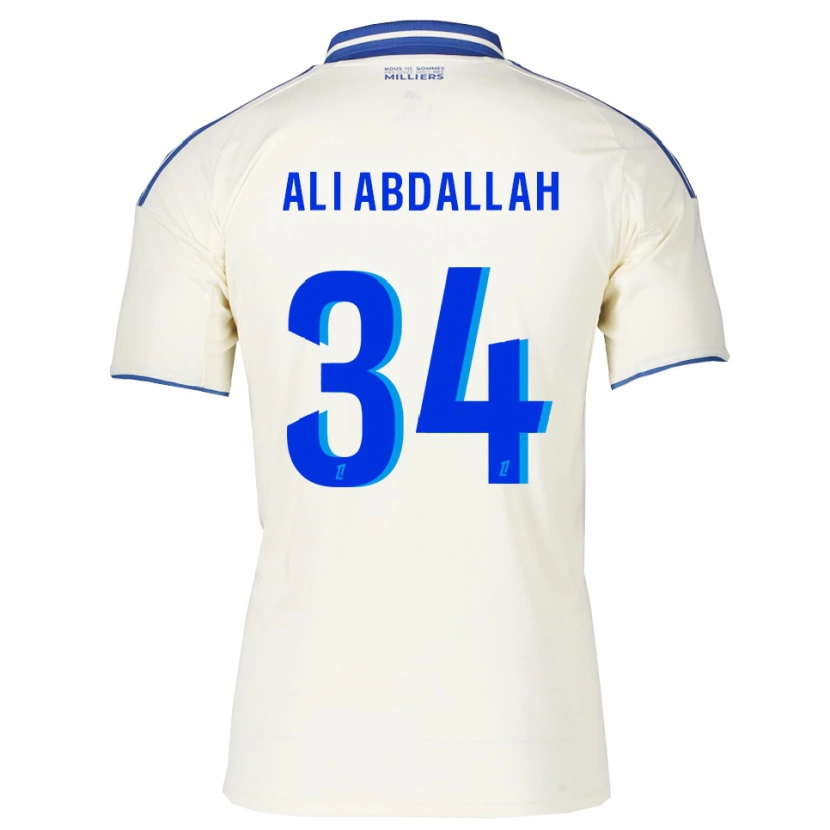 Danxen Kinder Aboubacar Ali Abdallah #34 Champagner Blau Auswärtstrikot Trikot 2025/26 T-Shirt Schweiz
