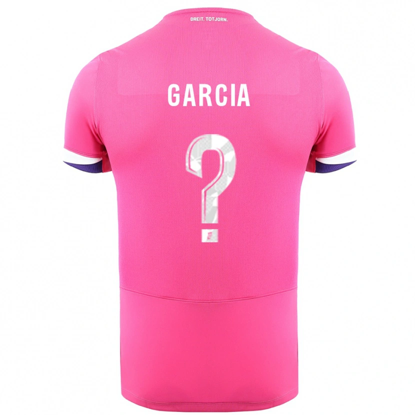 Danxen Kinder Deborah Garcia #0 Rosa Weiß Auswärtstrikot Trikot 2025/26 T-Shirt Schweiz