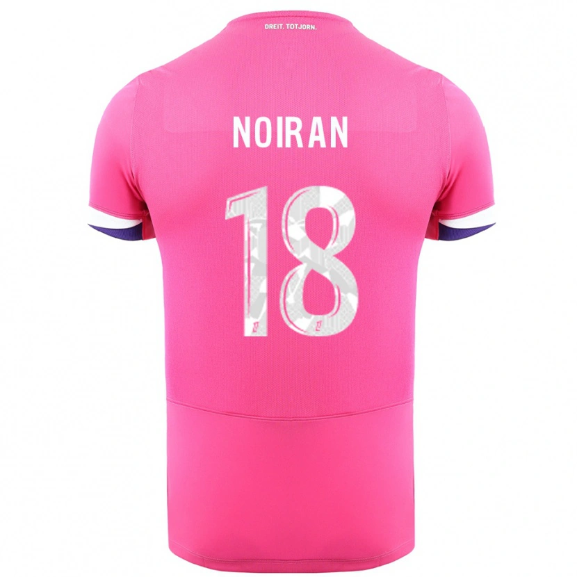 Danxen Kinder Clara Noiran #18 Rosa Weiß Auswärtstrikot Trikot 2025/26 T-Shirt Schweiz