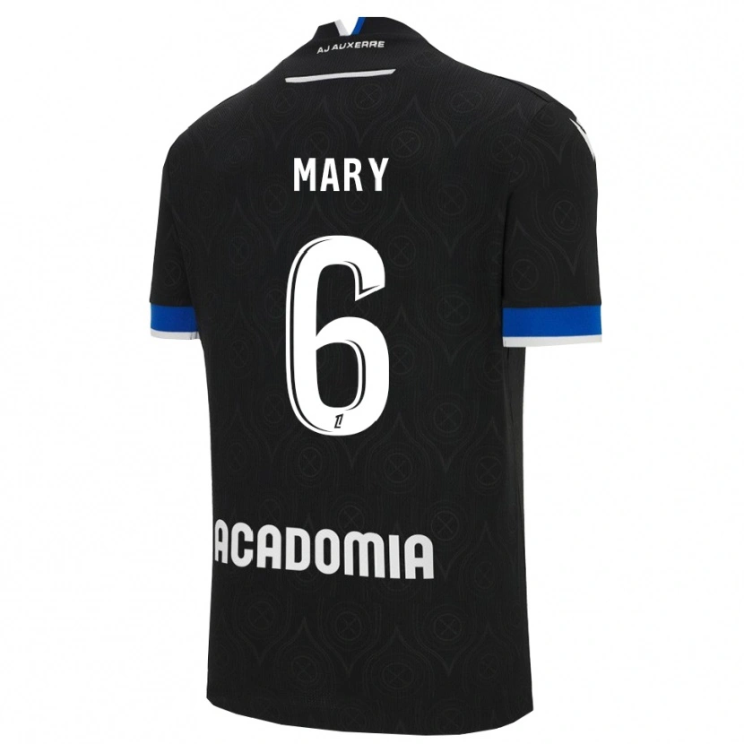 Danxen Kinder Théo Mary #6 Schwarz Weiß Auswärtstrikot Trikot 2025/26 T-Shirt Schweiz