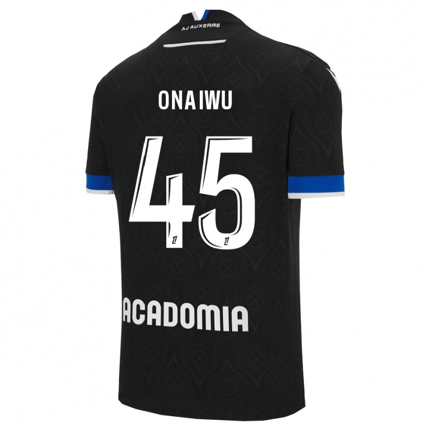 Danxen Kinder Ado Onaiwu #45 Schwarz Weiß Auswärtstrikot Trikot 2025/26 T-Shirt Schweiz