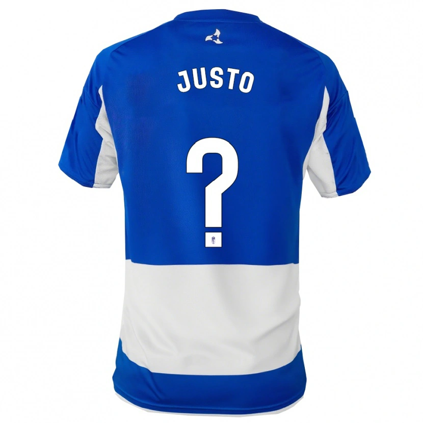 Danxen Kinder Álvaro Justo #0 Blau Weiß Auswärtstrikot Trikot 2025/26 T-Shirt Schweiz