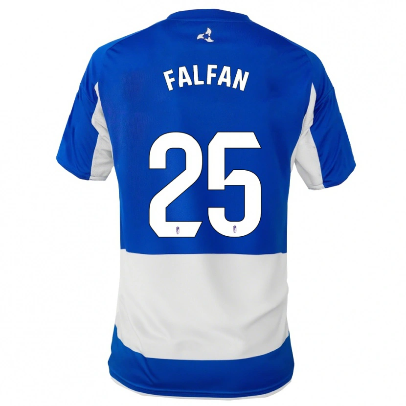 Danxen Kinder Daiana Falfán #25 Blau Weiß Auswärtstrikot Trikot 2025/26 T-Shirt Schweiz