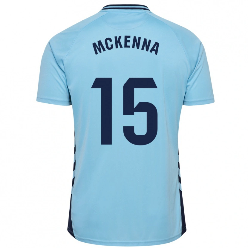 Danxen Kinder Scott Mckenna #15 Himmelblau Auswärtstrikot Trikot 2025/26 T-Shirt Schweiz