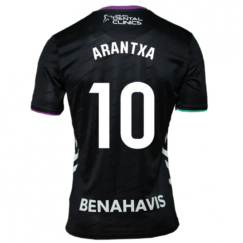 Danxen Kinder Arantxa Medina Torreblanca #10 Schwarz Lila Grün Auswärtstrikot Trikot 2025/26 T-Shirt Schweiz
