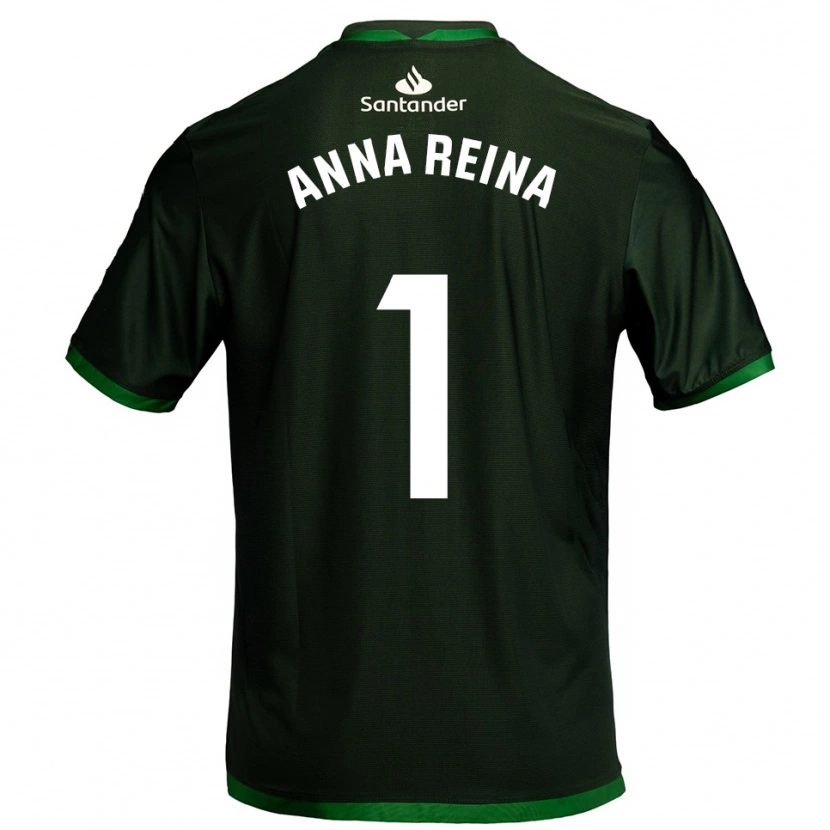 Danxen Kinder Anna Reina Toro #1 Dunkelgrün Auswärtstrikot Trikot 2025/26 T-Shirt Schweiz