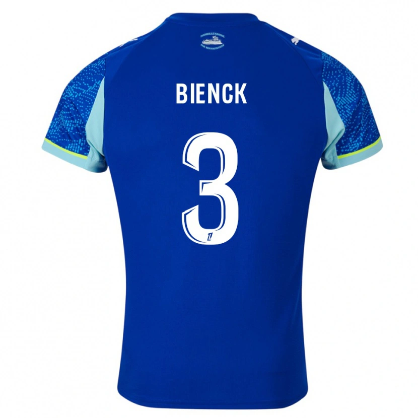 Danxen Kinder Felix Bienck #3 Himmelblau Weiß Ausweichtrikot Trikot 2025/26 T-Shirt Schweiz