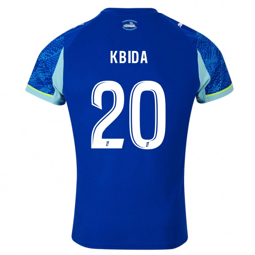 Danxen Kinder Ines Kbida #20 Himmelblau Weiß Ausweichtrikot Trikot 2025/26 T-Shirt Schweiz