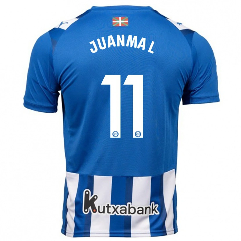 Danxen Herren Juanma López #11 Blau Weiß Heimtrikot Trikot 2025/26 T-Shirt Schweiz