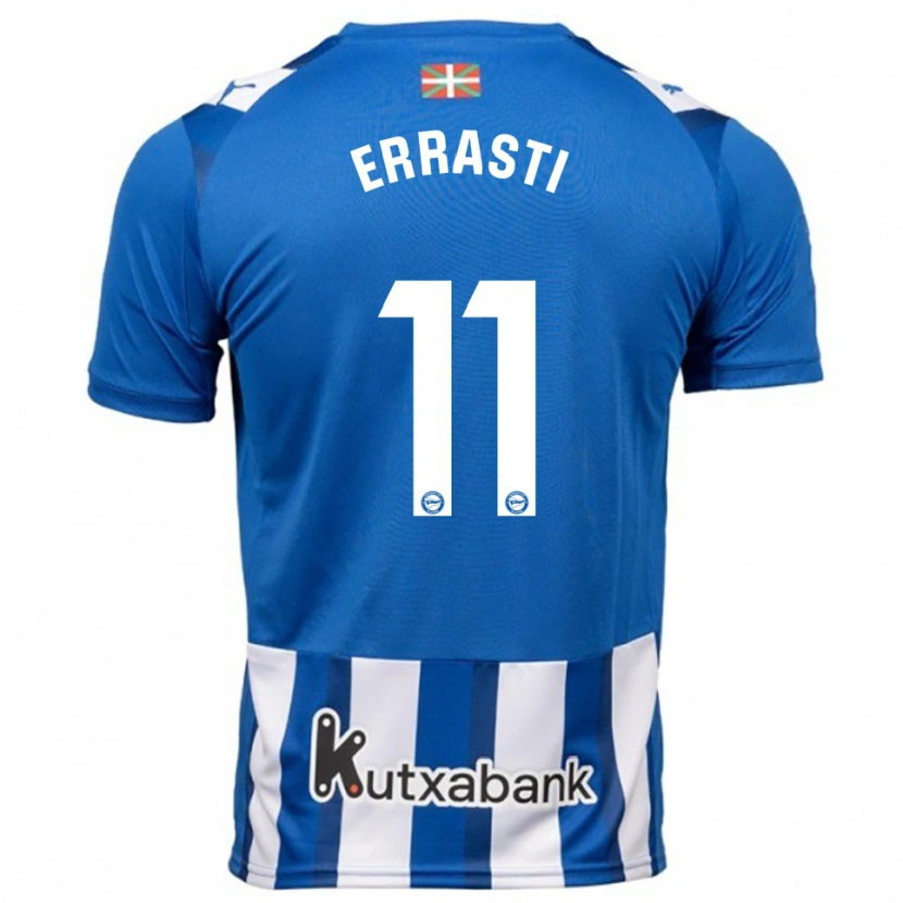 Danxen Herren Elene Errasti #11 Blau Weiß Heimtrikot Trikot 2025/26 T-Shirt Schweiz