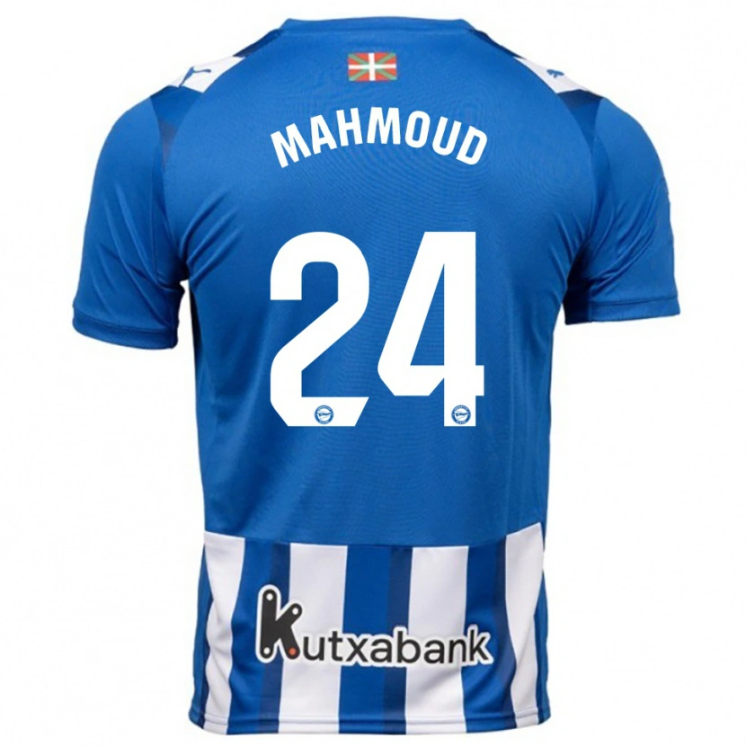 Danxen Herren Abdallahi Mahmoud #24 Blau Weiß Heimtrikot Trikot 2025/26 T-Shirt Schweiz