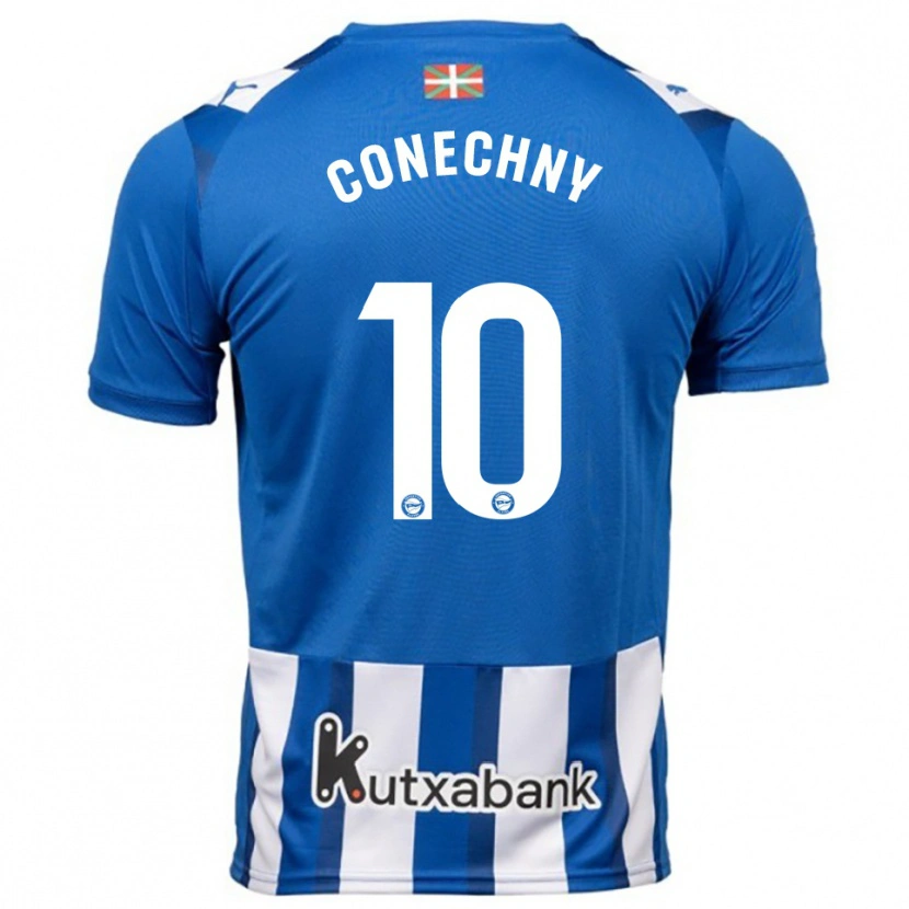 Danxen Herren Tomás Conechny #10 Blau Weiß Heimtrikot Trikot 2025/26 T-Shirt Schweiz