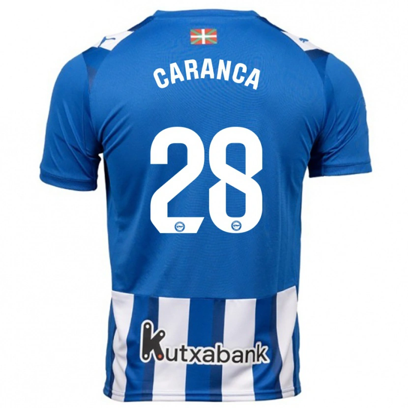 Danxen Herren Sara Caranca #28 Blau Weiß Heimtrikot Trikot 2025/26 T-Shirt Schweiz