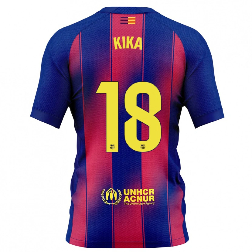 Danxen Herren Kika Nazareth #18 Blau Rot Heimtrikot Trikot 2025/26 T-Shirt Schweiz