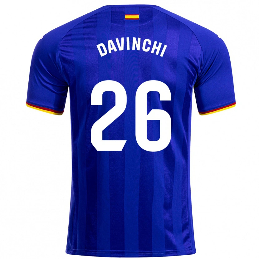 Danxen Herren Davinchi #26 Blau Rot Gelb Heimtrikot Trikot 2025/26 T-Shirt Schweiz