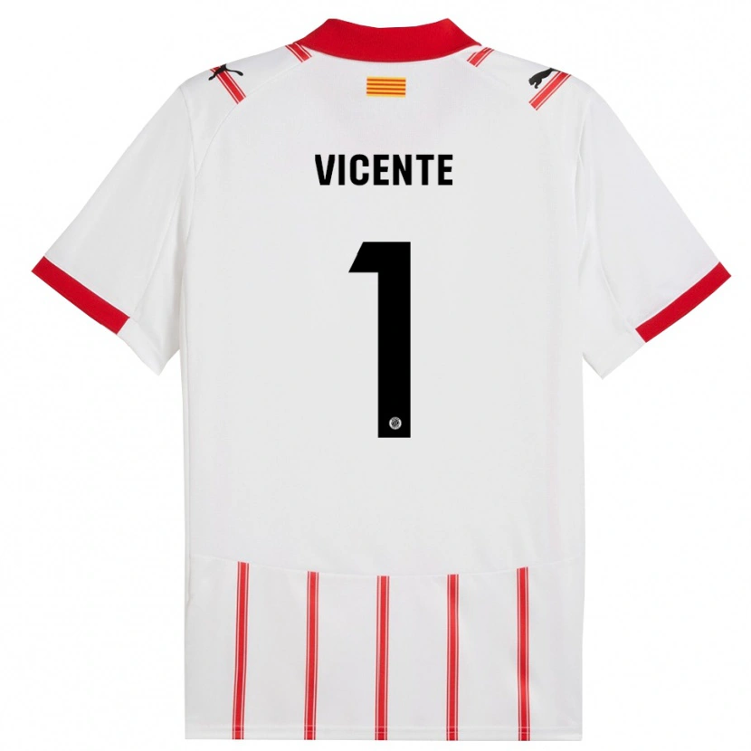 Danxen Herren Diego Vicente #1 Weiß Rot Heimtrikot Trikot 2025/26 T-Shirt Schweiz