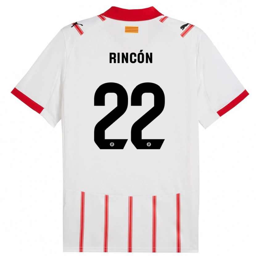 Danxen Herren Hugo Rincón #22 Weiß Rot Heimtrikot Trikot 2025/26 T-Shirt Schweiz