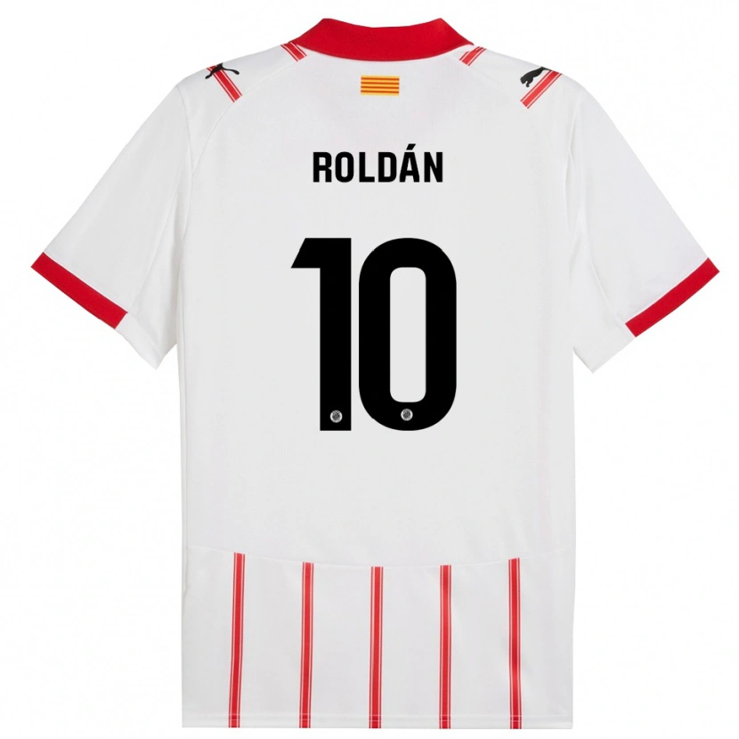 Danxen Herren Marcos Roldán #10 Weiß Rot Heimtrikot Trikot 2025/26 T-Shirt Schweiz