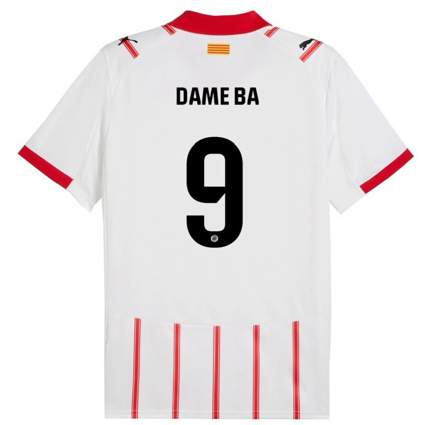 Danxen Herren Papa Dame Ba #9 Weiß Rot Heimtrikot Trikot 2025/26 T-Shirt Schweiz