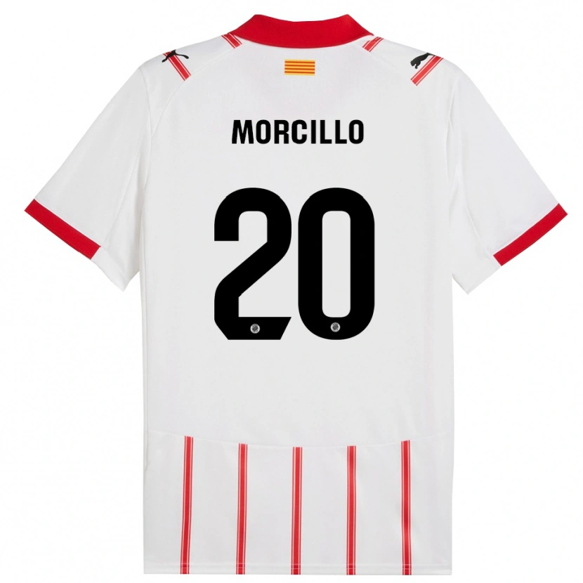 Danxen Herren Luis Morcillo #20 Weiß Rot Heimtrikot Trikot 2025/26 T-Shirt Schweiz