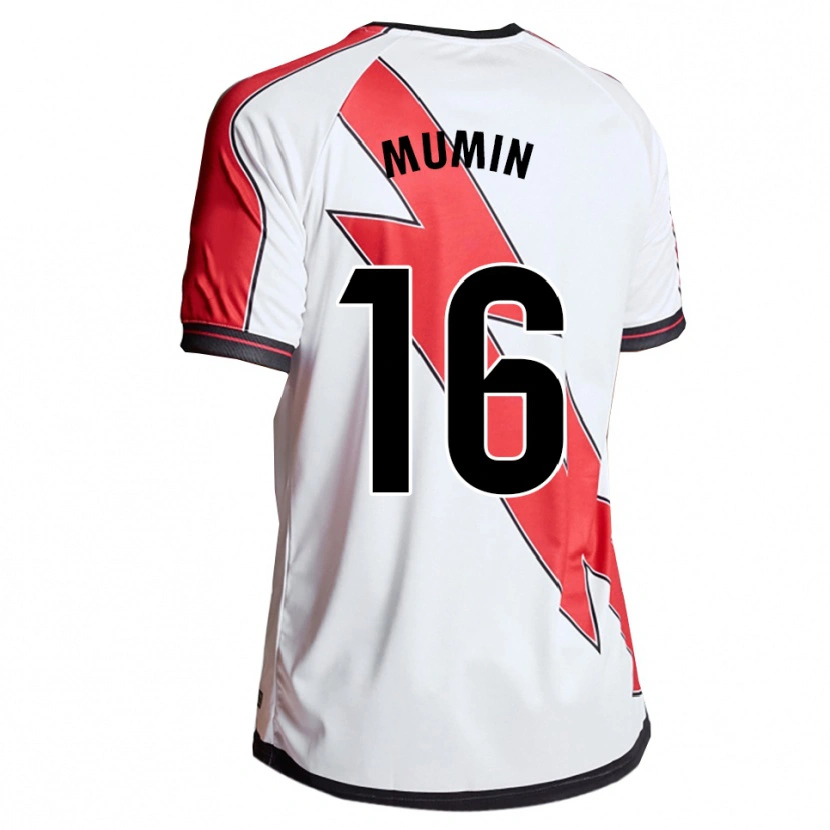 Danxen Herren Abdul Mumin #16 Weiß Rot Heimtrikot Trikot 2025/26 T-Shirt Schweiz