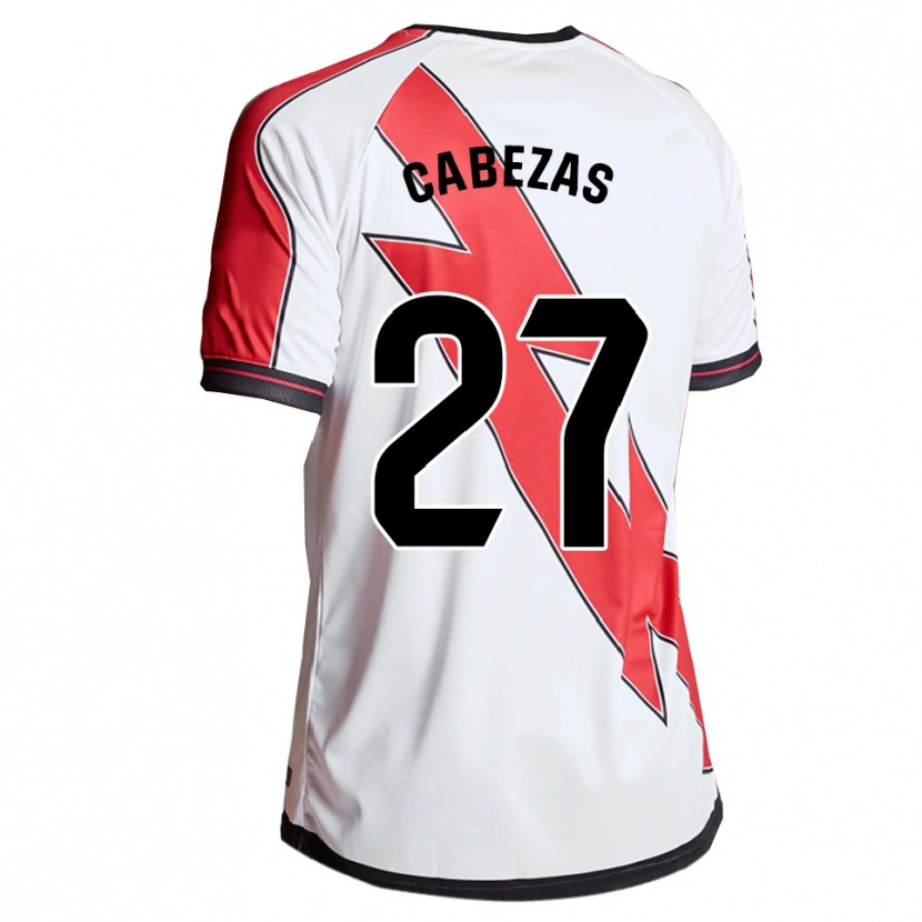 Danxen Herren Claudia María Cabezas #27 Weiß Rot Heimtrikot Trikot 2025/26 T-Shirt Schweiz