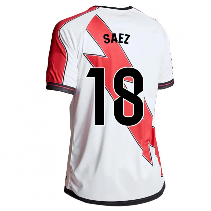 Danxen Herren Camila Sáez #18 Weiß Rot Heimtrikot Trikot 2025/26 T-Shirt Schweiz